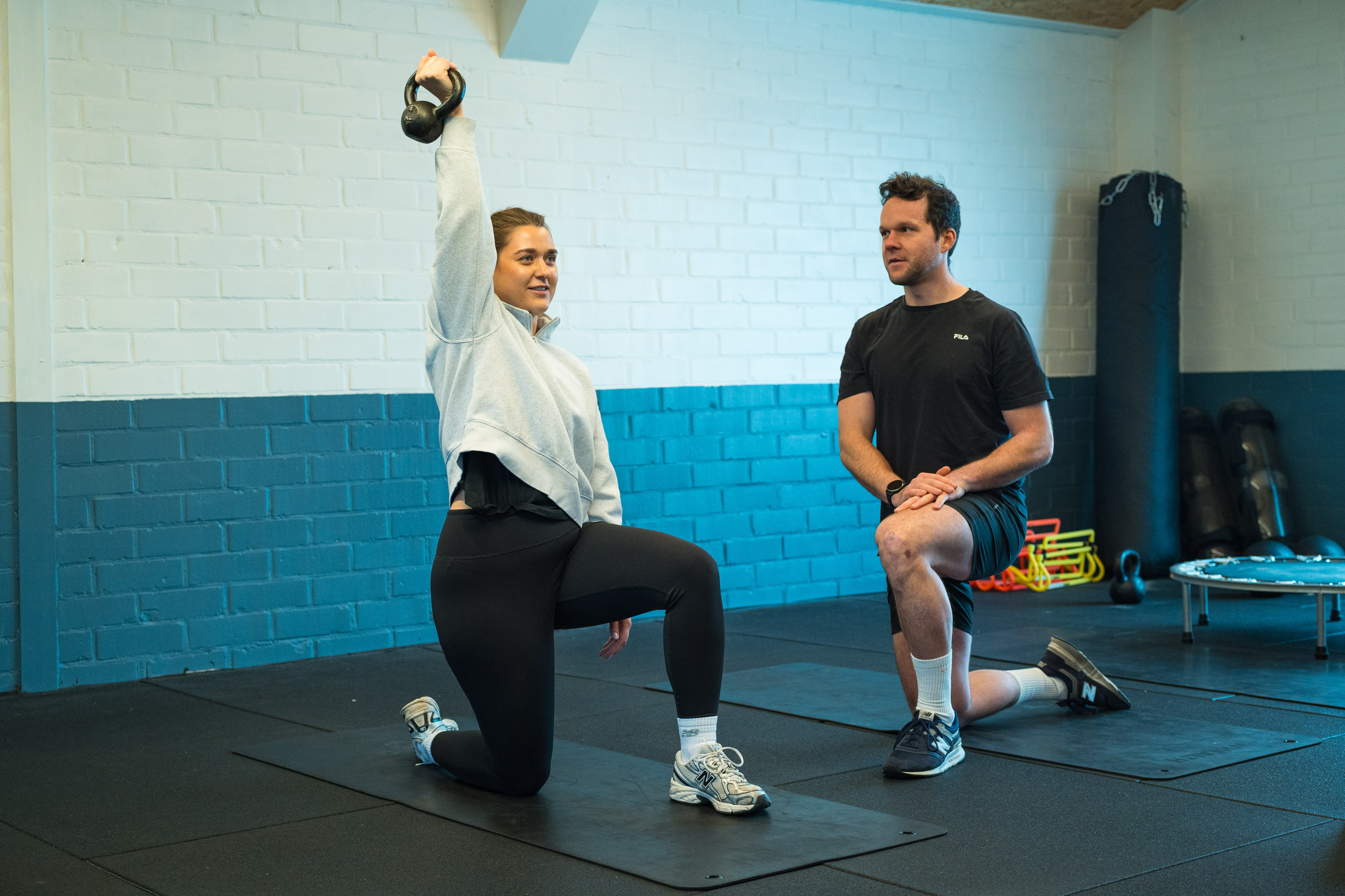 Krachttraining in gym